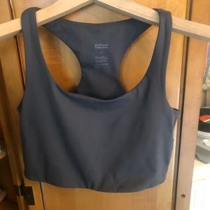 Girlfriend Collective Paloma Sports Bra Smoke Gray